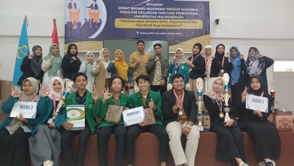 Mahasiswa Unimal Gelar Lomba Debat Bahasa Indonesia Tingkat Nasional, Ini Para Pemenangnya