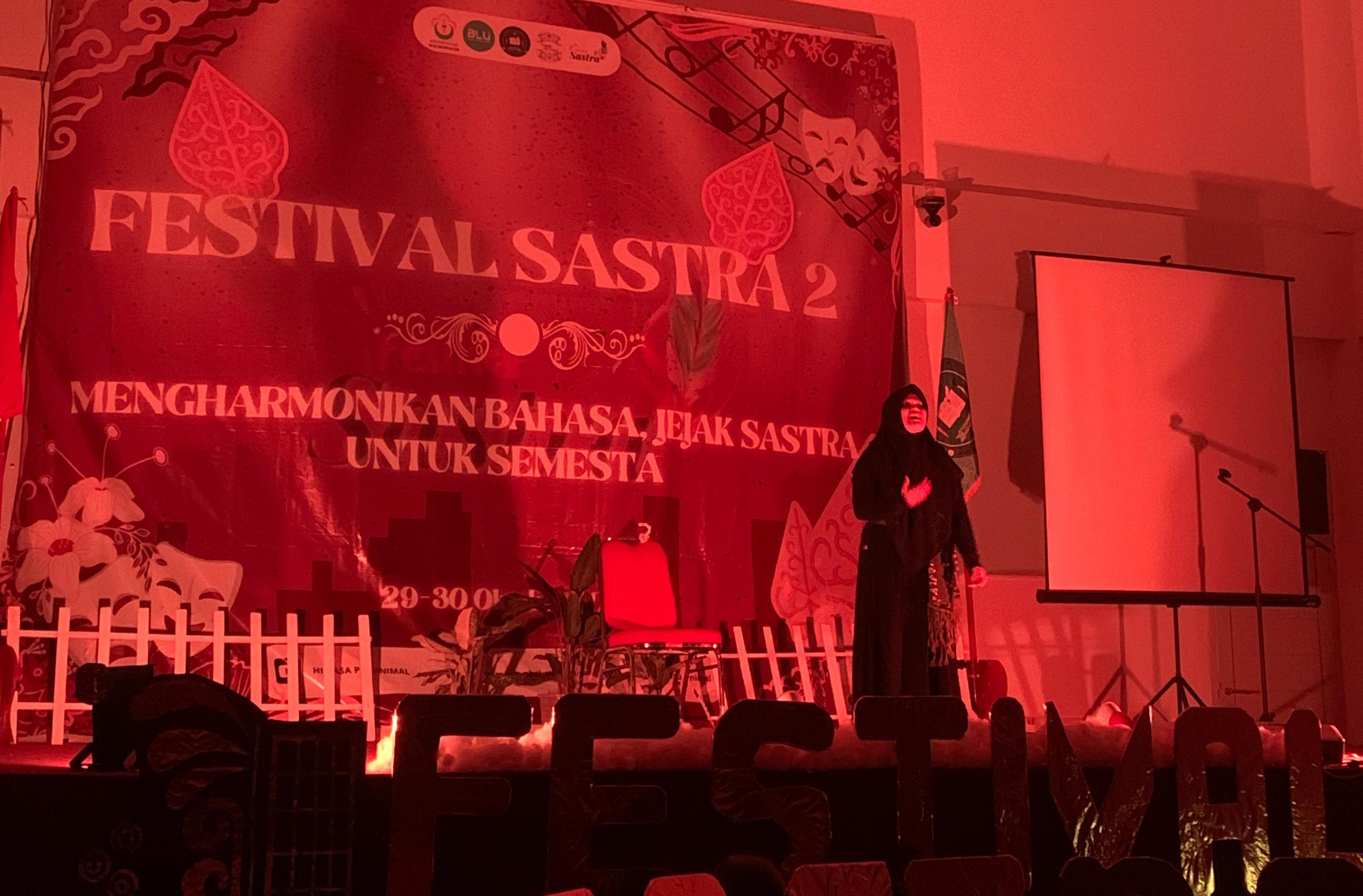 Festival Sastra Ke-2 di FKIP Unimal, Harmonis Dalam Seni Bahasa dan Sastra