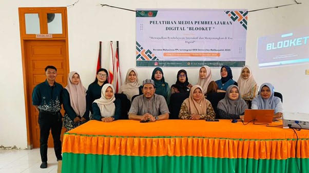 Pelatihan Media Pembelajaran Digital “Blooket” untuk Guru SMKN 7 Lhokseumawe