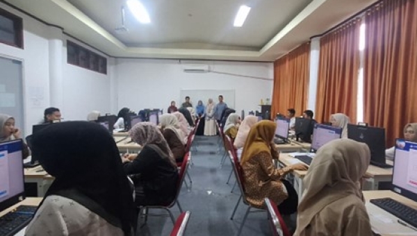 Pelaksanaan Tes Substantif Seleksi Calon Mahasiswa PPG Calon Guru di FKIP Universitas Malikussaleh Berjalan Lancar