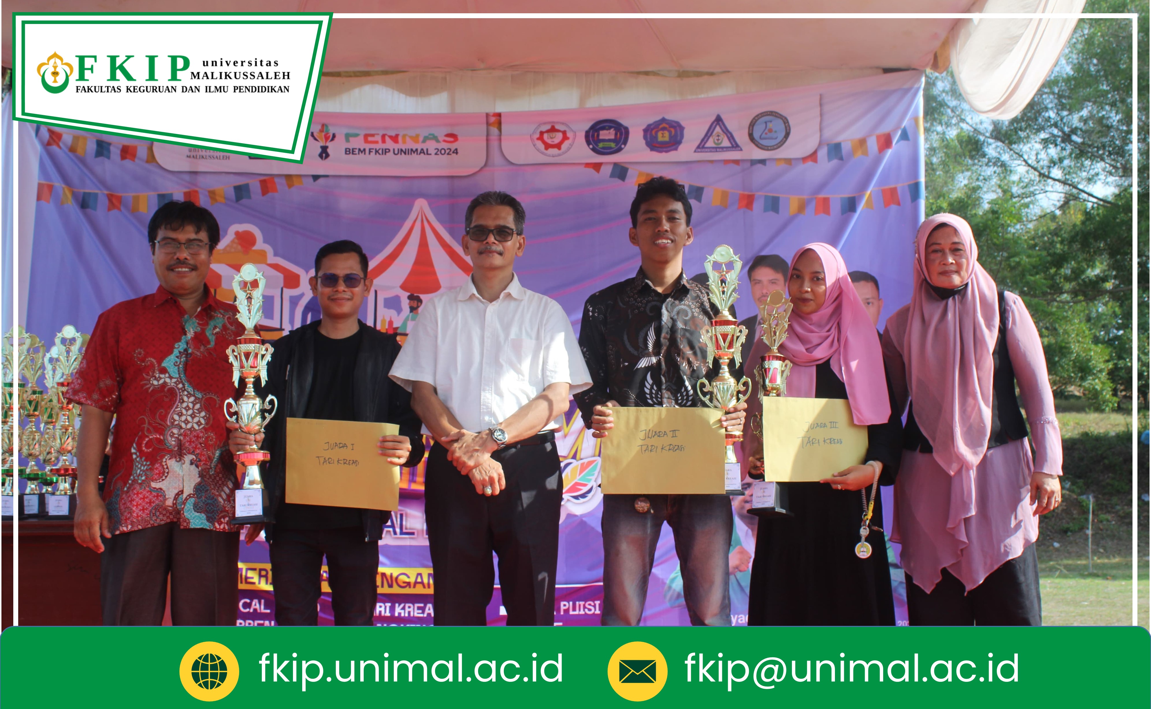 Penutupan Acara PENNAS FKIP 2024 dan Bazar UMKM Universitas Malikussaleh