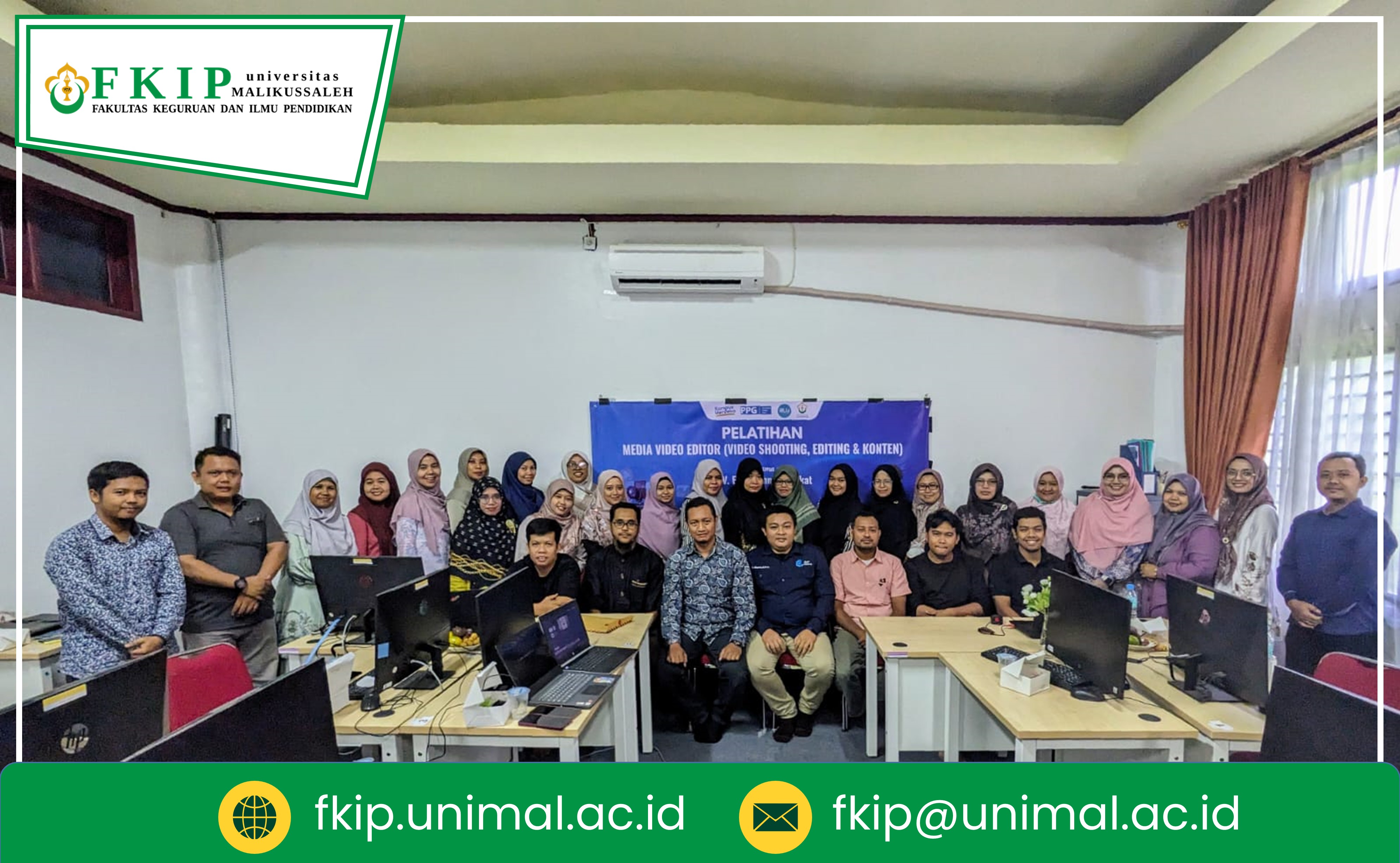 FKIP Unimal Laksanakan Pelatihan Media Video Editor Guna Tingkatkan Keterampilan Dosen dalam Mempersiapkan Media Pembelajaran